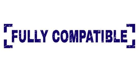 Scratched Textured FULLY COMPATIBLE Stamp Seal Between Corners Stock Illustration