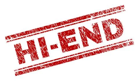 Scratched Textured HI-END Stamp Seal Stock Illustration