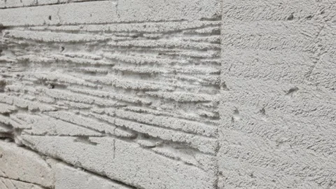 Scratches on the lightweight brick texture wall Stock Footage 336577420