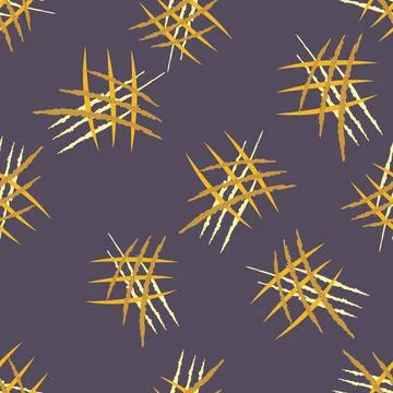 Scratches seamless pattern. Grunge texture. Horror design. Stock Illustration