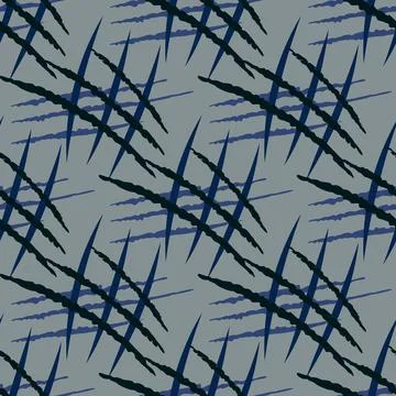 Scratches seamless pattern. Grunge texture. Horror design. Stock Illustration