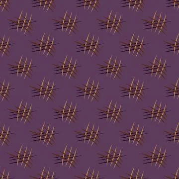 Scratches seamless pattern. Grunge texture. Horror design. Illustrazione stock