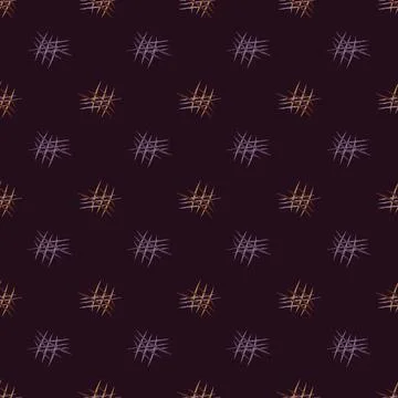 Scratches seamless pattern. Grunge texture. Horror design. Stock Illustration