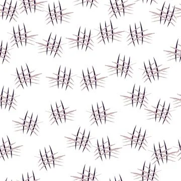 Scratches seamless pattern. Grunge texture. Horror design. Illustrazione stock