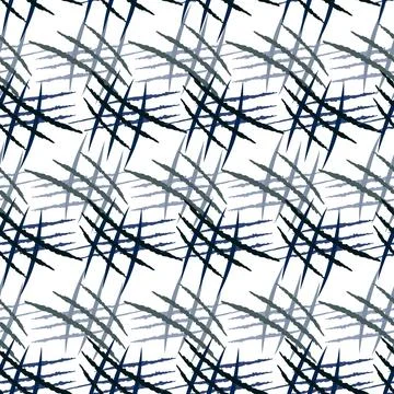 Scratches seamless pattern. Grunge texture. Horror design. Stock Illustration
