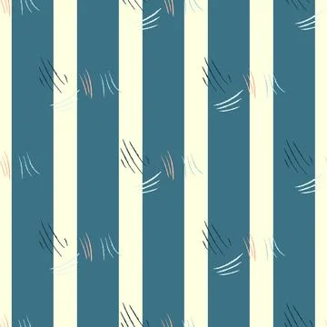 Scratches seamless pattern. Grunge texture. Old design. Stock Illustration