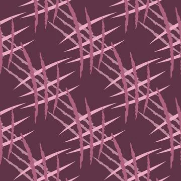 Scratches seamless pattern. Grunge texture. Horror design. Stock Illustration