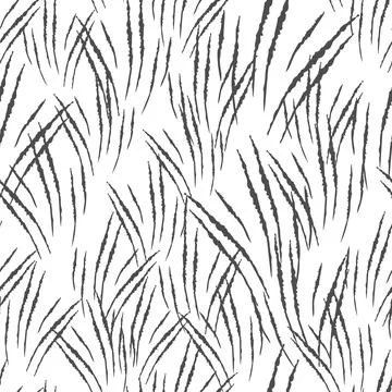 Scratches of seamless pattern. Hand drawn horror background. Stock Illustration