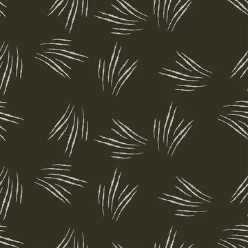 Scratches of seamless pattern. Hand drawn horror background. Stock Illustration