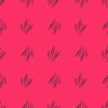 Scratches of seamless pattern. Hand drawn horror background. Stock Illustration