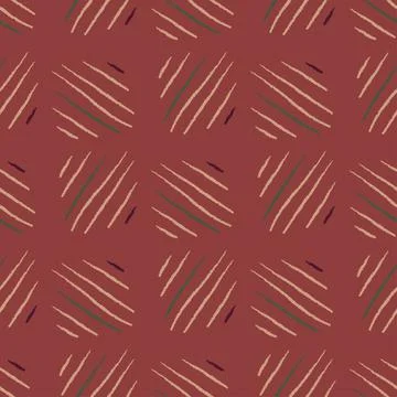 Scratches of seamless pattern. Hand drawn horror background. Stock Illustration