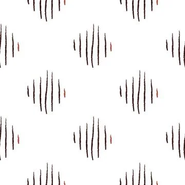 Scratches of seamless pattern. Hand drawn horror background. Stock Illustration
