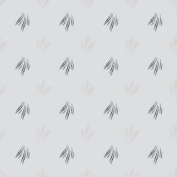Scratches of seamless pattern. Hand drawn horror background. Stock Illustration