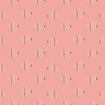 Scratches of seamless pattern. Hand drawn horror background. Illustrazione stock