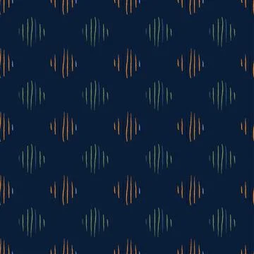 Scratches of seamless pattern. Hand drawn horror background. Stock Illustration