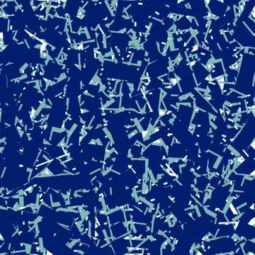 Scratchy rough chaotic texture with irregular random overlapping shapes Stock Illustration