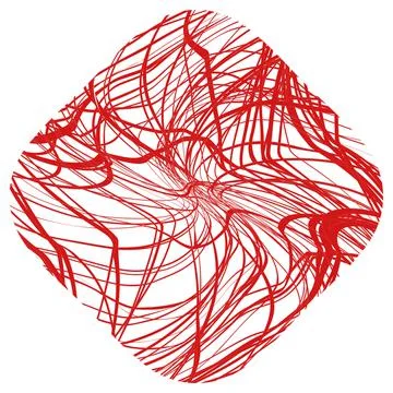Scrawl Texture Wavy Original 1 1 00 Illustrazione stock