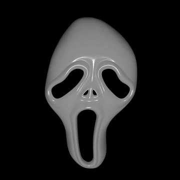 Scream Mask 3D Model