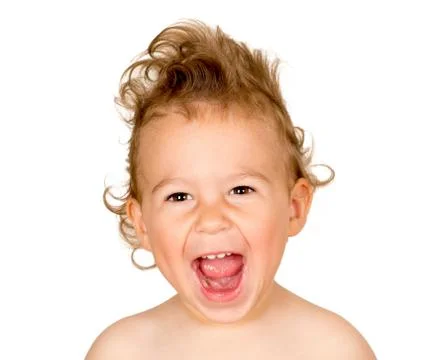 Screaming child Stock Photos