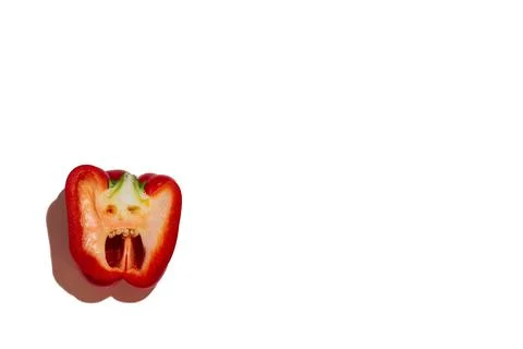 Screaming paprika Stock Photos