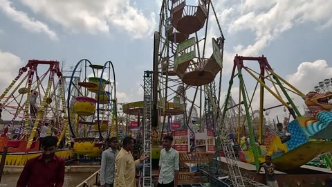 Screams of delight on the wildest coaster ride Stock Footage 249676253