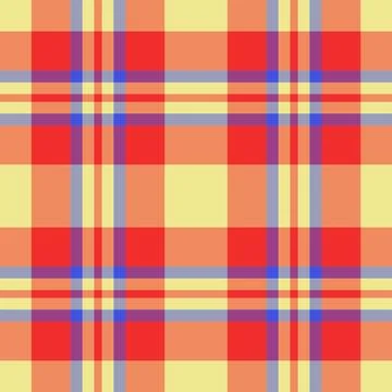 Screen background check fabric, upscale textile texture tartan. Table cloth.. Illustrazione stock