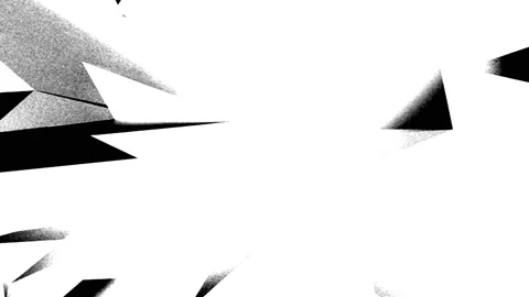 The screen breaks into big pieces and turns white, scene change, transition mask Stock Footage 228380241