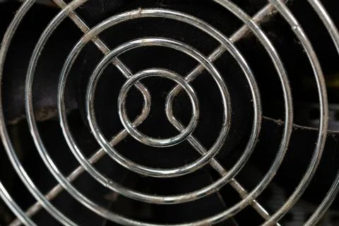 Screen of a computer power supply Stock Photos