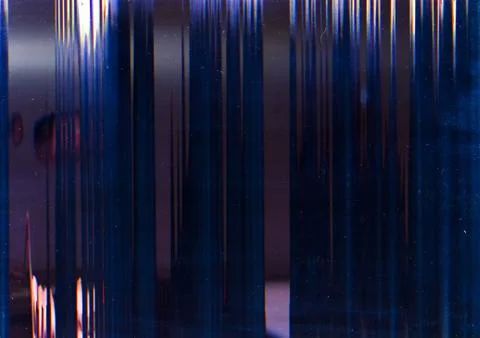 Screen damage signal error lines static noise Foto stock