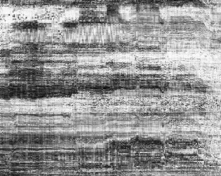 Screen damage signal error pixel static noise Foto stock