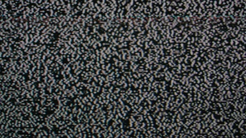 Screen damage TV effects and artefacts Video stock 260495392