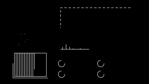Screen data chart build Alpha HD 스톡 동영상 107307799