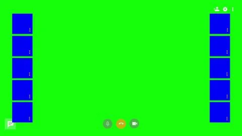 Screen display of group hangouts template. Perfect for the design elements of Stock Illustration
