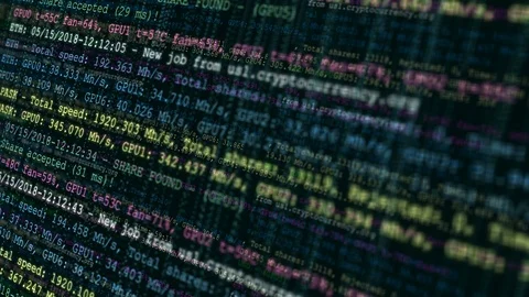 Screen display of virtual money commerce concept background. 스톡 동영상 90139940