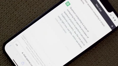 Screen displaying the complex algorithms used to model language in an AI chatbot Stock-Footage 234874668