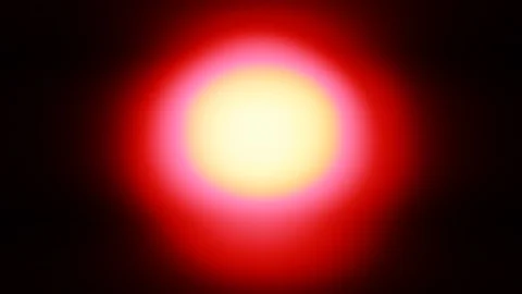 Screen Distortion. Blurred round ball-shaped spiritual light shakes constantly. Stock Footage 111884509