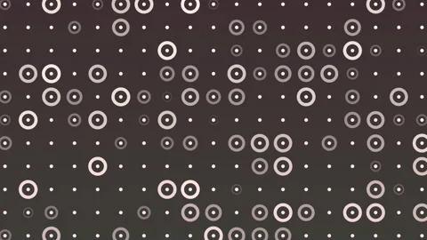 Screen full of circles stroke width 스톡 동영상 197725130