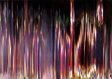 Screen glitch digital error dark static vibration Stock Photos