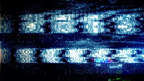 Screen Glitch Texture Stock Footage 277213709