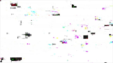 Screen Glitch Transitions  Stock Footage 165049576