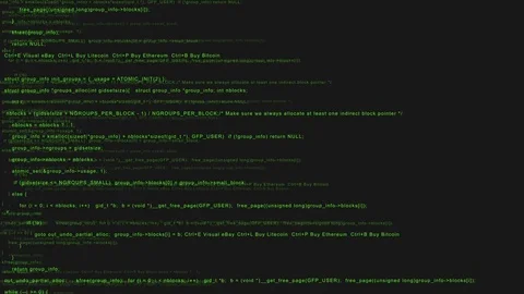 Screen hackers programmers Stock Footage 81348169