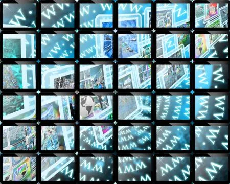 Screen Stock Illustration