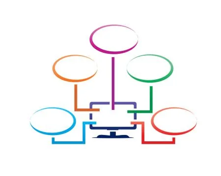 Screen illustration Stock Illustration