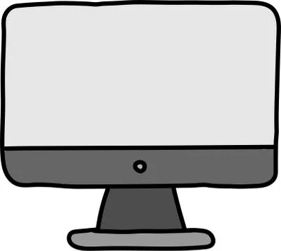 SCREEN IMAC Ilustración de archivo