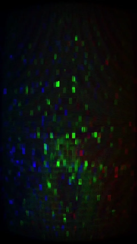 Screen interference glitch Vertical 5s distortion overlay 4K Stock Footage 330086542