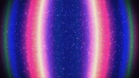 A screen with line gradients and particles with a zoom effect. Stock Footage 299090004