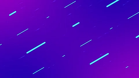 Screen looping animated background with lines animation full screen Stock Footage 268913535