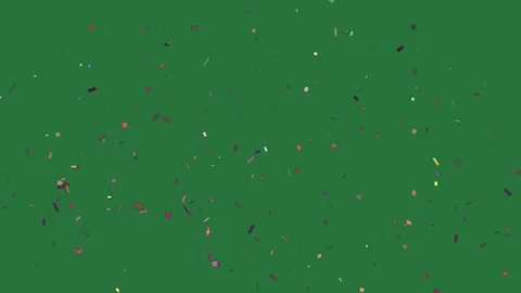 Screen lot of confe con coning green screen figure backgrounds colorful Stock Footage 335696746