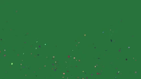 Screen lot of coning confe con bunch flowers green screen illustration figure Stock-Footage 335696882