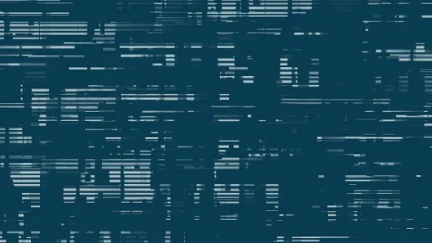 Screen Noise Grid Digital Scan Lines Flow Abstract Loop Background Stock Footage 123166549